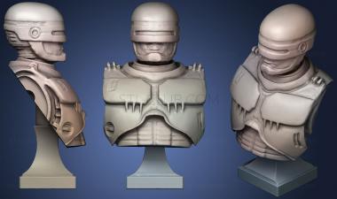 3D model Robocop Bust (STL)